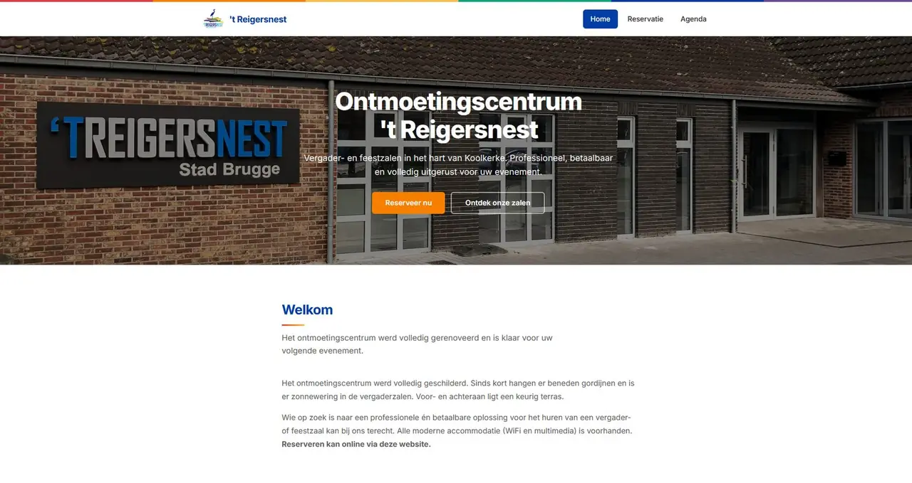 't Reigersnest website