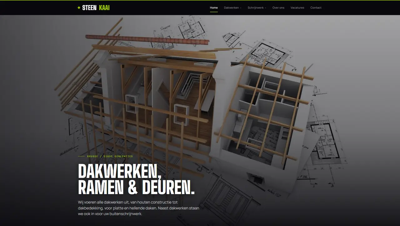 Steenkaai website